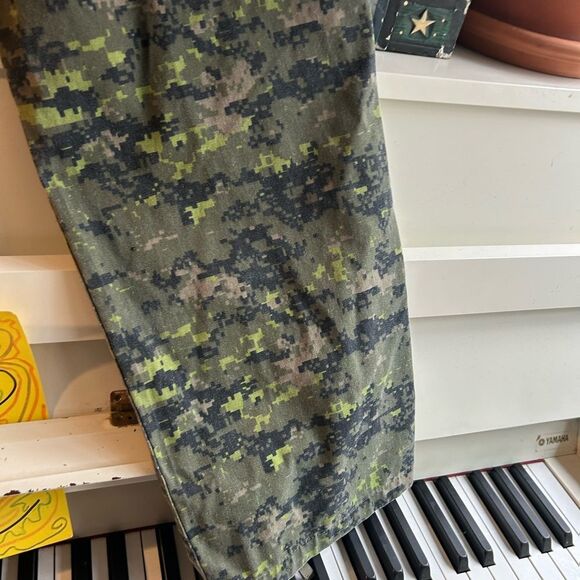 Vintage Combat Trousers Digital Camouflage Cargo Pants 31"-36" - Picture 6 of 16
